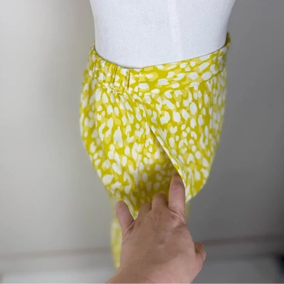 Who What Wear Women’s Yellow Tiered Midi Skirt Size XXL - Picture 4 of 8